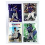 (4) Yuli Gurriel Serial Numbered Astros Cards