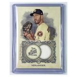 2019 Topps Justin Verlander Game Used Jersey Card