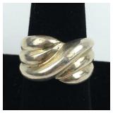 925 Silver Swirl Ring