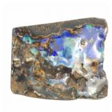 Deep Blue Boulder Opal, Queensland, Australia