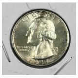 1941 Silver BU Washington Quarter, US 90%
