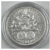1892 Columbian Exposition Half Dollar, US 90%