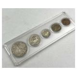 1941 US Silver Date Coin Set w/ 90% & 35%