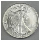 1986 American Silver Eagle 1st Year 1oz .999 BU