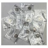 (10) Mercury Silver Dimes, US 90%