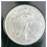 2000 American Silver Eagle 1oz .999 Fine