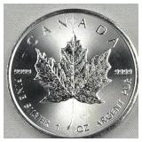 2022 Canada Silver Maple Leaf 1oz .9999