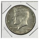 1967 JFK 40% Silver Half Dollar, US 50c Coin