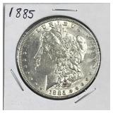1885 Morgan Silver Dollar, US 90% Coin