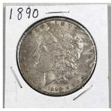 1890 Morgan Silver Dollar, US 90% Coin