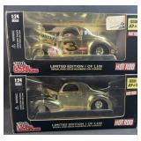 (2) Racing Champs 41' Willys JCP-3 Gold /2500