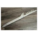 31' Chevy Apache Aluminum Side Emblem, Left
