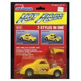 Majorette Willys Coupe '41 Diecast Yellow 1:32