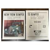 1933 Saturday Evening Post Willys Cover/Article