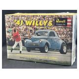 1995 Revell '41 Willys Competition Coupe Model NOS
