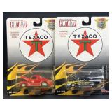 (2) Texaco Hot Rod Mag. Willys & Bel Air 3.25'