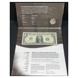 2015 Mohawk Ironworkers $1 Coin & Currency Set