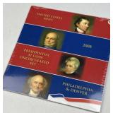2008 US Mint Presidential $1 Coin Uncirc. Set