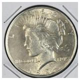 1924 Peace Silver Dollar, US 90%, Quality AU
