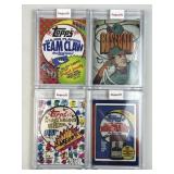 (4) Topps Project 70 Wax Wrapper Cards, Sealed