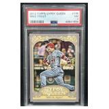 2012 Mike Trout Rookie Topps Gypsy PSA 7