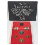 1981 Coinage of the United Kingdom & N. Ireland