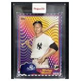 Mickey Mantle by Claw Money Topps P70 #897