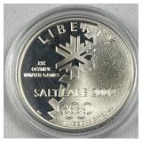 2002 Proof Silver Salt Lake Olympics US 90%