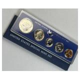 1966 US Special Mint Set w/ 40% Silver JFK