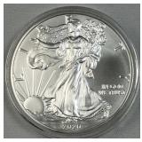 2020 American Silver Eagle 1oz .999 Brilliant Unc.