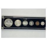 1957 Canada Proof-Like Silver Coin Set, Scarce