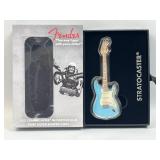 1oz Silver Fender Strat - Daphne Blue PAMP .999