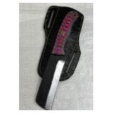 Damascus Steel Fixed Blade Knife w/ Sheath