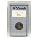 1989-S Clad Proof Congress Half, AACGS PF67