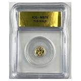 1/200 Ozt. Gold 