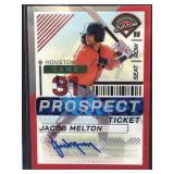 2024 Panini Jacob Melton Autograph #/199 Prosp.
