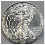 2018 American Silver Eagle 1oz .999 BU