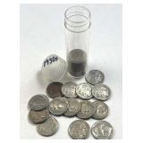 (27) 1930s Buffalo Nickels Assortment in Tube