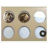 Dansco Page w/ Obama & Trump Medals +Token
