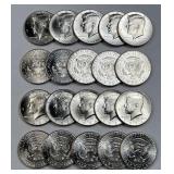 Roll of (20) BU 2024-D JFK Clad Half Dollars