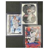(3) 2018-2025 Aaron Judge Cards w/ White Wave