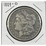 1899-O Morgan Silver Dollar, US $1 Coin, 90%