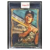 Mickey Mantle by Andrew Thiele Topps P70 #100