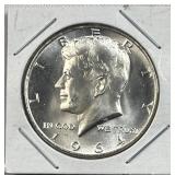 1964 JFK 90% Silver Half Dollar, US 50c Coin