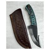 Handmade Steel Fixed Blade Knife w/ Sheath