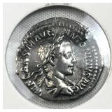 218-222 AD Ancient Roman Elagabalus Denarius