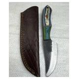 Handmade Steel Fixed Blade Knife w/ Sheath