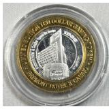 3/5th Oz Silver Strike Casino Token, Fremont 50th