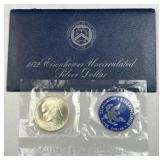 1972-S Silver Eisenhower Uncirculated Dollar