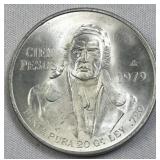 1979 Mexico Silver 100 Pesos, Uncirc .720